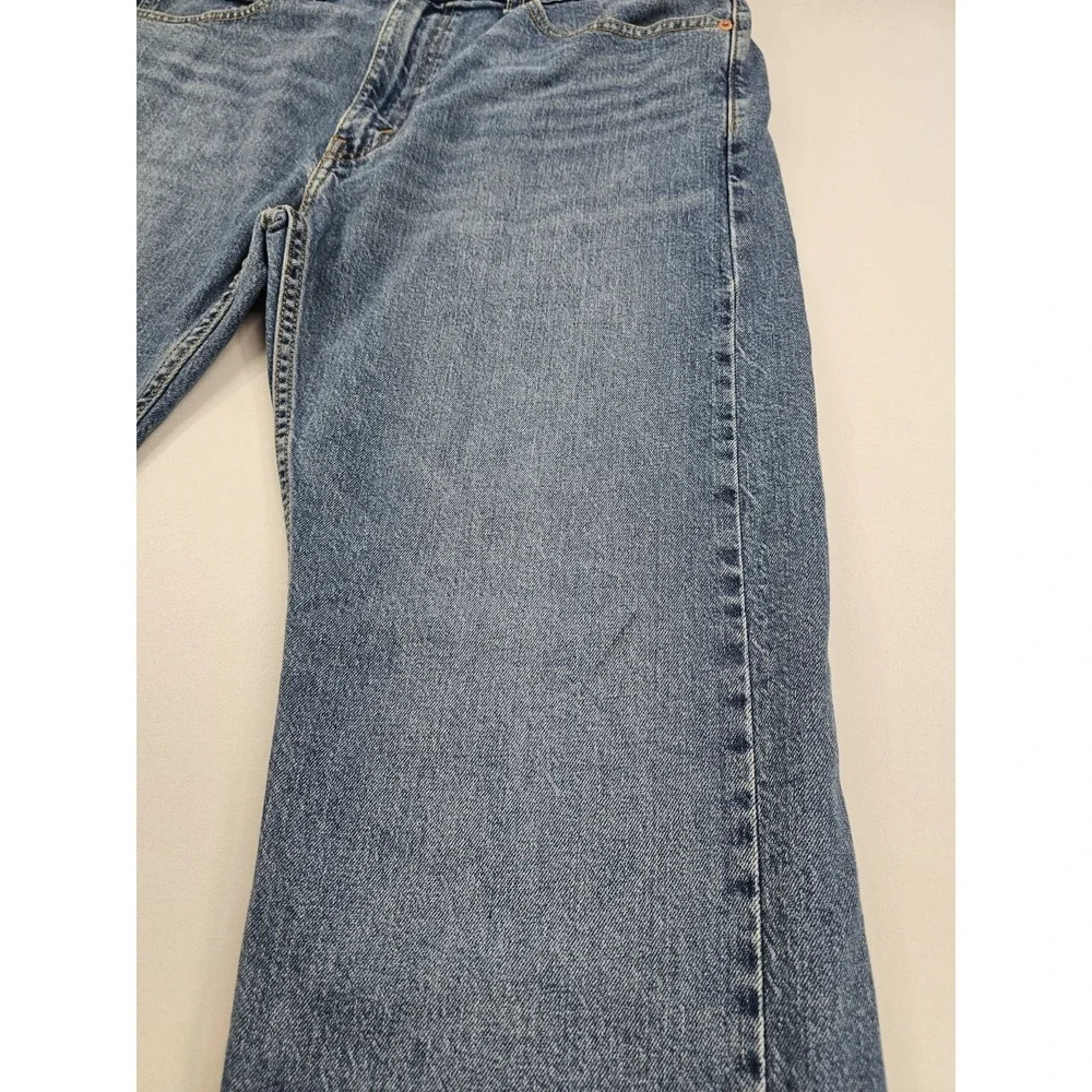 Levi's‎ 505 Mens 36x30 Denim Blue Jeans Regular Fit Straight Comfort Medium Wash